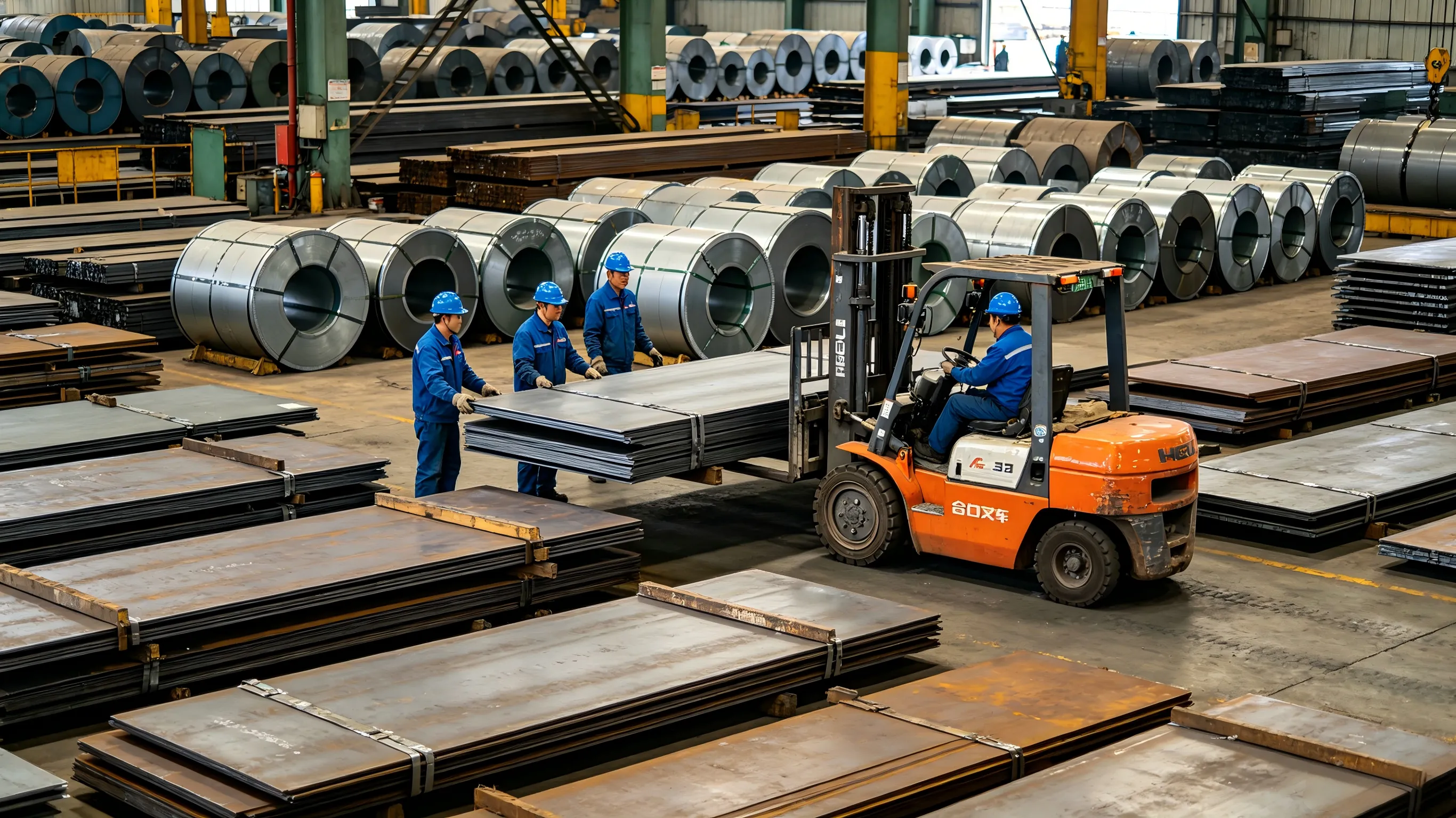 De vraag naar plaatwerk herstelt zich en de markt voor stalen platen en rollen is stabiel met een stijgende trend